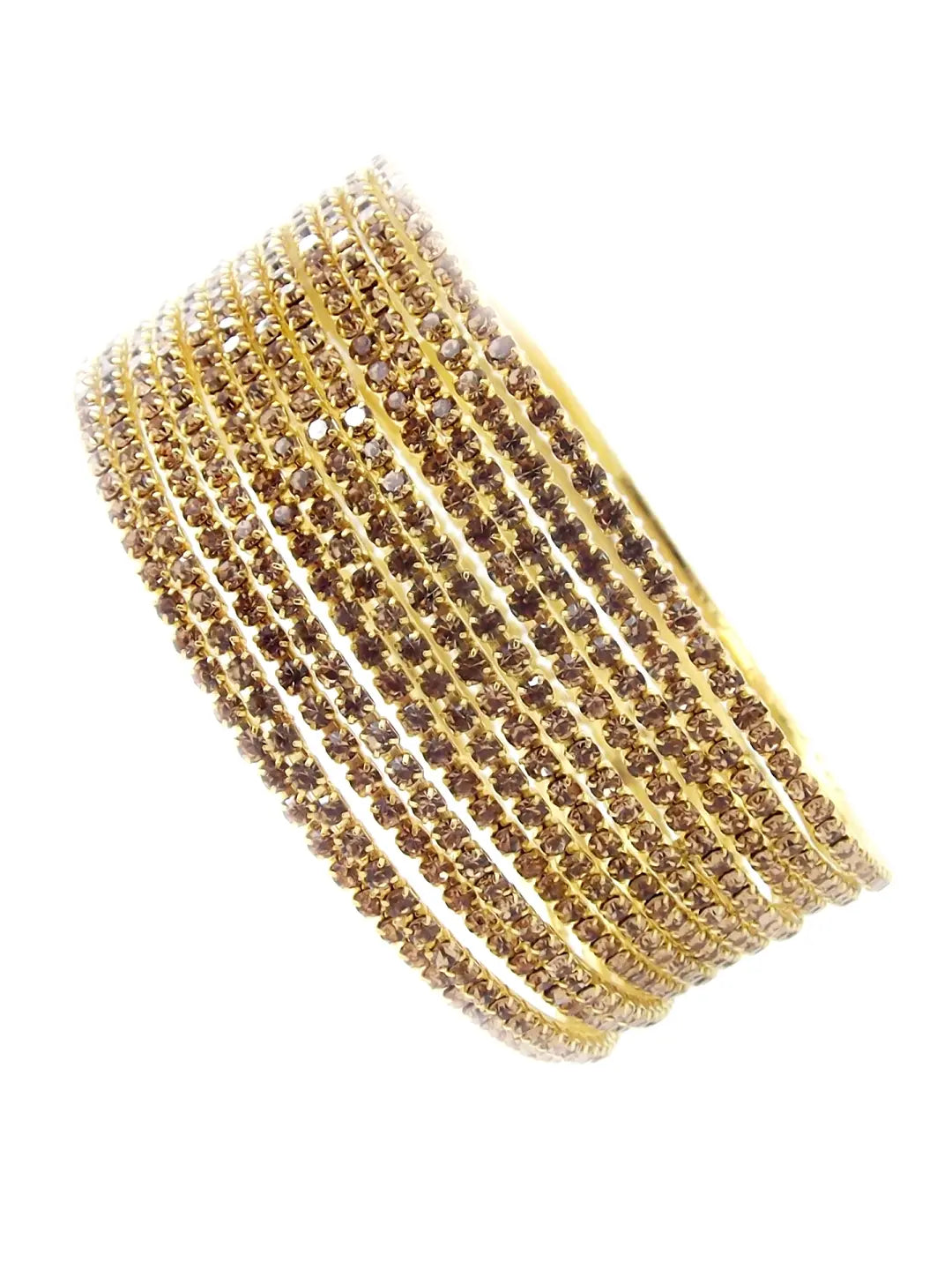 Gold Plated Sleek Bangles